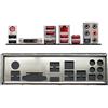Gintai I/O IO Shield Scheda Madre Backplate di Ricambio per MSI X470 Gaming PRO /X470 Gaming Plus
