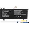 ANTIEE 45.6Wh 4588105-2S Laptop Batteria per Satellite Akoya E15403 Satellite Pro C50D-B C50D-B-10D C50D-B-10E C50D-B-11A C50D-B-100 C40-G C40-H Series 4588106-2S 40072215 4588106 40071698 7.6V