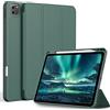 EasyAcc Cover Custodia per iPad Pro 11 Pollici, Modello 2022/2021/2020/2018, Leggero Protettivo Supporto con Pencil Holde, Cover con Auto Svegliati/Sonno (verde notte)