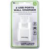tekmee Adattatore con Due Porte USB (Bianco)