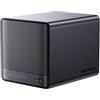MINISFORUM N5 Pro-P370 NAS desktop a 5 bay, AMD Ryzen AI 9 HX PRO 370, 16 Go RAM DDR5, 10GbE +5GbE, 3 x emplacement NVMe M.2, HDMI 4K, Archiviazione collegata in rete (senza disco)