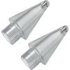 Zhixteu Pennini di Ricambio per Huawei M-Pencil 2a Generazione di Stilo, Punte di Stilo Tattili Punte di Penna ad Alta Sensibilità (Trasparente)