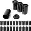 Beekeg 20 contenitori per film in plastica, contenitori per film con coperchio, per conservare rotoli di pellicola