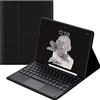 GUPENAA Custodia con Tastiera per Samsung Galaxy Tab S6 Lite 10.4'' 2022/2020 (SM-P610/P613/P615/P619), Tastiera Bluetooth Magneticamente Rimovibile con Trackpad e Portamatite Incorporato,Nero