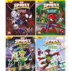 Nelson Mini-Bücher: 4er MARVEL: Spidey und seine Super-Freunde 5-8: 4 spannende Spidey-Abenteuer im Set | Geschichten ab 3 im Mitnahmeformat