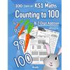 Libro Studio LLC KS1 Maths - Counting to 100 & 2-Digit Addition: Year 1 / Year 2 (Ages 5-7) | 100 Days | With Answer Key