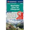 Kompass Karten GmbH KOMPASS Wanderkarte 037 Mayrhofen, Tuxer Tal, Zillergrund 1:25.000: Wander- und Fahrradkarte in einem - inklusive Offline-Verwendung in der KOMPASS-App. Wander-& Radwege. Skitouren. Langlaufen.