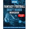 SleeperPick Studios 2025 Fantasy Football Draft Board Workbook: Write-In Draft Grids for 12-16-Team Leagues - Not a Wall Poster
