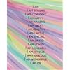 CREATESPACE I am I am Strong I am confident: Positive affirmation Journal Wide Ruled College Lined Composition Notebook For 132 Pages of 8x10 Lined Paper Journal: Volume 3