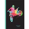 CREATESPACE Dirt Bike Rider Journal: Watercolor Motocross, Engineering Journal Notebook Planner 4x4 Quad Ruled Graph Paper, 100 Pages 6 x 9 School Students, Math Teachers [Lingua Inglese]