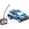 PRESTIGE & DELUXE Macchina Fuoristrada Radiocomandata Giocattolo Polizia Stradale scala 1:24 - Licenza Ufficiale Polizia Funzionamento a batterie + portachiave