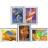 Prophila Collection Francia 3561-3565 (Completa Edizione) MNH ** MNH 2001 scientifica Eventi (Francobolli per i Collezionisti) Spazio