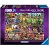 Ravensburger Library of Dogs Puzzle da 1000 pezzi per adulti e bambini dai 12 anni in poi