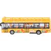 RiToEasysports Bus Verde, Giocattolo per Autobus in Metallo Ad Alta Simulazione in Lega di Lega per Bambini(Giallo) Bus Giocattolo per Bambini