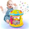 m zimoon Giocattoli per bambini da 6 a 12 mesi, proiettore oceano si illumina giocattoli con musica, giocattoli sensoriali per ragazzi di 1 2 3 anni, giocattoli musicali 12-18 mesi strisciando