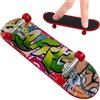 Generico Skateboard da dito per bambini, skateboard piccoli per dita | Giocattolo con movimento delle dita Piccola tavola da pattinaggio,Tavole da skate sensoriali a mano, giocattolo interattivo per ragazzi e