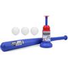 Naroote Set di Palline da Baseball Mazza da Lancio Semiautomatica per Bambini, Migliora Le abilità di Battuta per Il Gioco di Interazione Genitore-Figlio, Adatta per Giochi All'aperto, ABSS, 3+