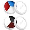 DE'LANCI Pittura corpo per cosplay clown, kit professionale per trucco viso e corpo. Ideale per festival, carnevale, feste a tema gotico, effetti speciali zombie, vampiri e makeup horror