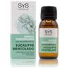 SYS Aromas Essenza Idrosolubile Eucalipto Mentolato - Aroma Naturale Erboristico e Balsamico - Fragranza Intensa e Duratura per Diffusore e Umidificatore - Aromaterapia - Prodotto in Spagna - 50 ml