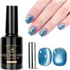 Biutee Smalto semipermanente magnetico Cat Eye Blu 15ml