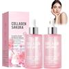 Bploar Sakura, siero di collagene, fiori di ciliegio, siero di collagene, 100 ml x 2, idratante e rassodante, cura del viso