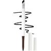 Erinde Eyeliner gel nero con pennello, penna per eyeliner girevole per linee precise e estensioni, finitura opaca, consistenza morbida, altamente pigmentata, ideale per principianti, 1 pezzo #01
