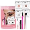 Dynaeuty Kit per il Trucco Completo, Set Regalo per Principianti, Tutto in Uno Trucco Set con Ombretto in Polvere Compatta, Mascara, Make Up Bellezza Cosmetici Kit per Donne Ragazze Signore #B
