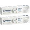 Curasept Kit 2 Pezzi Mousse Biosmalto MENTA Curasept - Carie, Abrasione & Erosione | Supporto alla Protezione dello Smalto Trattamento Professionale per Smalto e Denti Sensibili - Gusto Menta