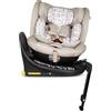 COSATTO All in All Extra i-Size - Seggiolino auto girevole a 360°, gruppo 0+123, 0-36 kg, 0-12 anni, Isofix, ERF, esclusivo sistema anti-fuga (Whisper)