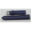 Bracciale In Sintetico 24Mm Con Chiusura A Dente 20Mm 24-20 Impermeabile Blu