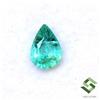 SBI Gems 6x4 MM Certificato Smeraldo Naturale Pera Cut 0.24 Cts Sfaccettato Sciolto Gemme