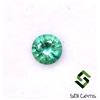 SBI Gems Certificato Smeraldo Naturale Taglio Rotondo 4.50 MM 0.24 Cts Non Trattato Loose