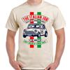Il Italiano Job T-Shirt Uomo Divertente Mini Cooper Film Classico Michael Canna
