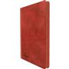 Gamegenic Zip-Up Album (18-Pocket), Red, Medium