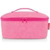 reisenthel coolerbag XL twist silver - borsa frigo XL in tessuto poliestere di alta qualità - ideale per picnic, shopping e in viaggio, Couleur:twist pink