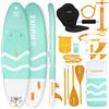 HUIIKE Tavola Sup Gonfiabile Adulti 10' Convertibile in Kayak. Stand Up Paddle, 130 kg