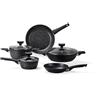 Moneta A01A176508, Set misto, Nero, Nero, Elettrico, Gas, Alogeno, Induzione, Cina, 28 cm