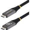 StarTech Cavo USB4 StarTech.com da 1 m, 80 Gbps, cavo di ricarica USB-C USB-IF, 240 W PD, cavo monitor 8K 120 Hz/4K 240 Hz DP2.1 DP80, compatibile con Thunderbolt 4 - Nero Cavo docking station, 1 m, USB C, USB C, USB4 Gen 4x2, 80 Gbit/s, nero