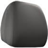 Blausky 2 coprisedili universali per poggiatesta auto, antipolvere, lavabile, per poggiatesta, elasticità, per auto, stile row, 26 x 24 cm, colore grigio