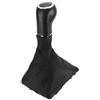 Qiilu Cambio a 6 Marce + Pomello del Cambio per Auto Pomello del Cambio Coprivaso Compatibile con D Zafira B 05-10