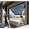 Zohisin Asta di supporto per finestra camper due pezzi da 310 a 435 millimetri asta telescopica per finestra camper in lega di alluminio supporto finestra caravan per camper roulotte rimorchio e imbarcazione