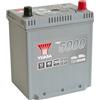 Yuasa YBX5056 High performance starter batteria, argento