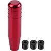Qiilu Pomelli Leva Cambio Per Auto 13 CM Lega Rosso Universal Pomello Leva Cambio
