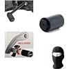 farbrothersonline COPRI LEVA CAMBIO COPRILEVA CAMBIO SALVASCARPE PER MOTO UNIVERSALE OJ BOLT M061 NERO DIMENSIONI:LUNGHEZZA 4,5 CM; DIAMETRO INTERNO 2 CM.