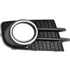 URAGER Cornice Fari Fendinebbia Per VW Per Tiguan 2012-2018 Cornice Paraurti Anteriore Con Anello Nero/cromato, Accessori Luci Auto Fendinebbia Auto(Chrome Right)