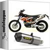 MOTOTOPGUN arrow 72618AK scarico omologato race-tech alluminio fondello carby compatibile con ktm 690 enduro 2009 2010 2011 2012 2013 2014 2015 2016 mototopgun
