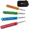 JRready ST5291 Deutsch Pin Removal Tool per Deutsch Dimensioni 12 16 20 Contatti solidi Calibro filo 12-22 AWG, kit di strumenti di rilascio terminale per Deutsch DT, DTM, DTP, DTHD e connettori serie