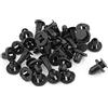 uxcell sourcing map 20pz 20mm Lungo dispositivi Fissaggio in plastica Rivetti graffe parafango 8 mm diam. Foro per Auto