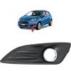 BIAREN Paraurti anteriore inferiore griglia fendinebbia copertura cromata sinistra per Ford Fiesta Mk7 (2013-2016) Facelift 1820622 C1BB15A299AA 1840419 C1BB15A299AB
