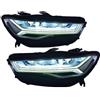 REYILYSO Luci anteriori Compatible with auto compatibili con Audi A6 C7 LED Headlight 2012-2018 Fari A6 C7 DRL Indicatori di direzione Anabbaglianti Accessori modificati(For 2012-2015 Year)